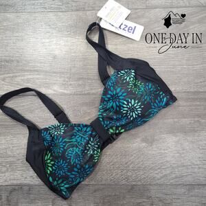 Itzel Tropical Bikini Top Size 8B